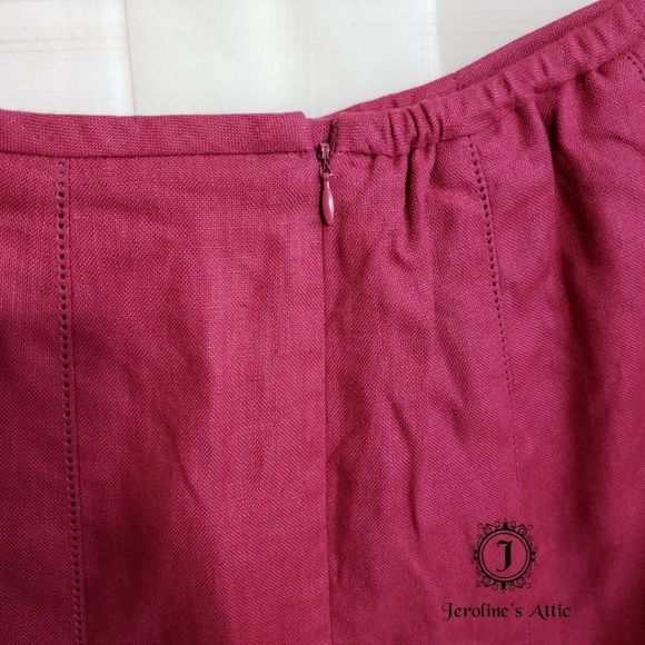 Talbots 100% Irish Linen Skirt - Picture 2 of 3
